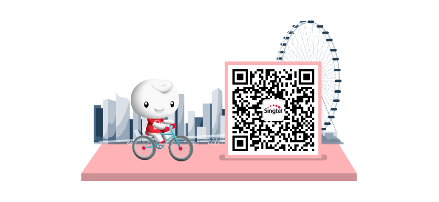 Check out Singtel WeChat Official Page here: